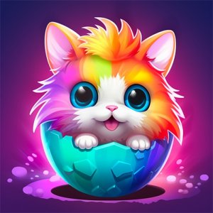 Cat Merge Puzzle